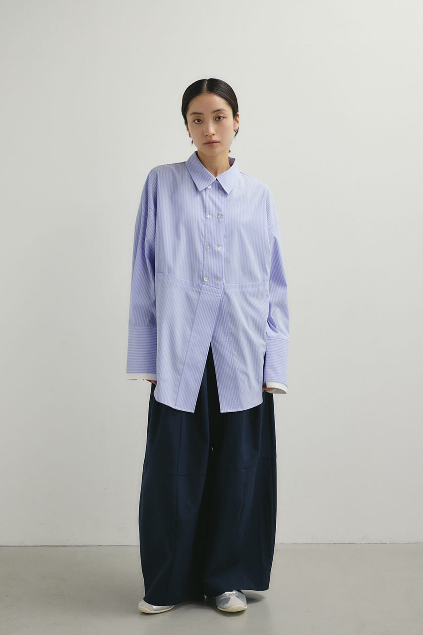 STYLEMIXER「カッティングレイヤードカフスシャツ」|シャツ・ブラウス|