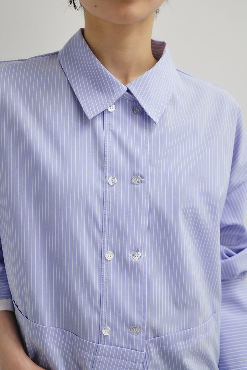 STYLEMIXER「カッティングレイヤードカフスシャツ」|シャツ・ブラウス|