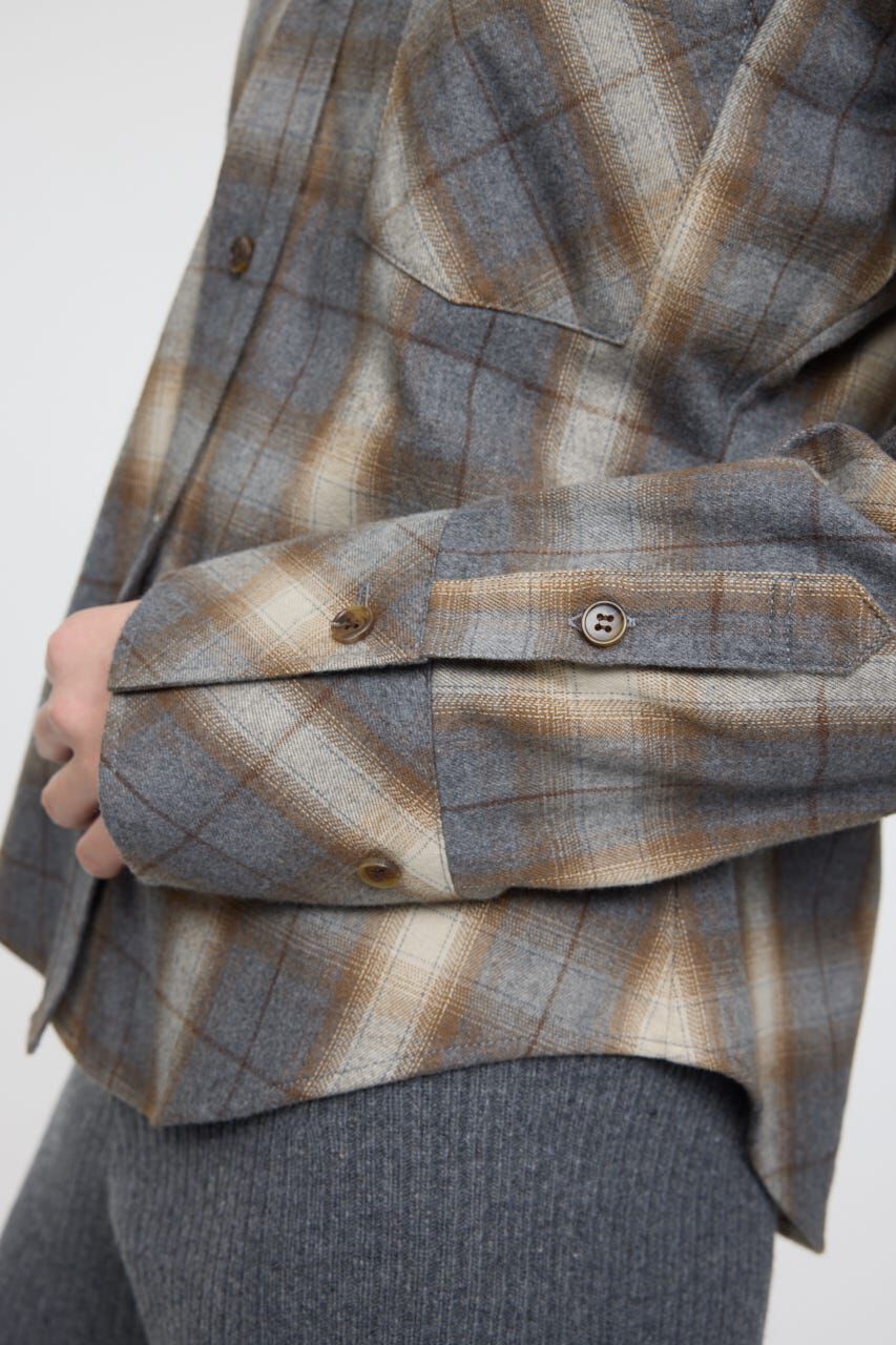 MOUSSY「LOOSE CHECK シャツ」|シャツ・ブラウス|