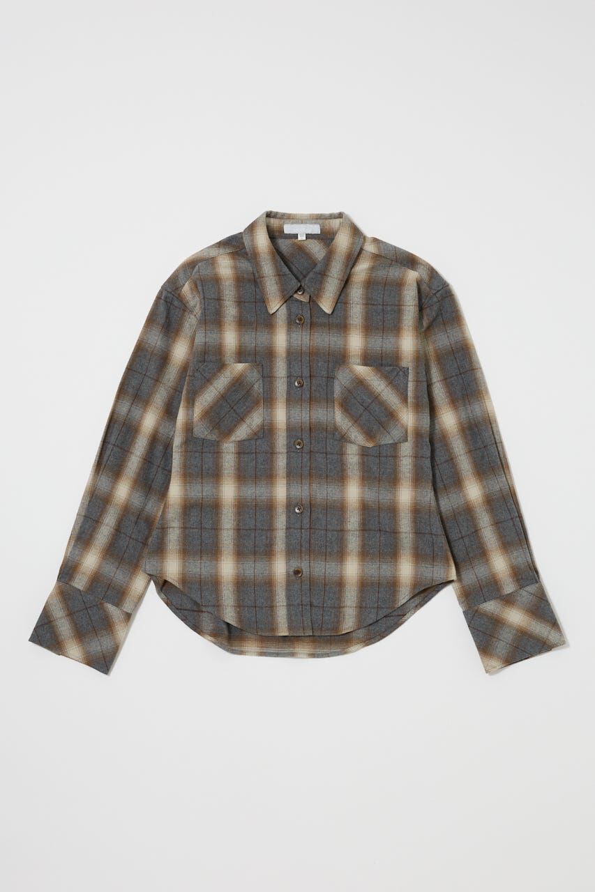 MOUSSY「LOOSE CHECK シャツ」|シャツ・ブラウス|