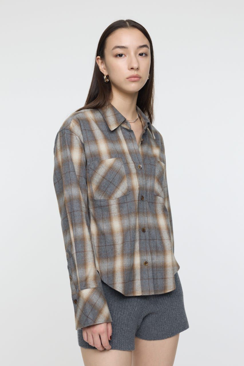 MOUSSY「LOOSE CHECK シャツ」|シャツ・ブラウス|