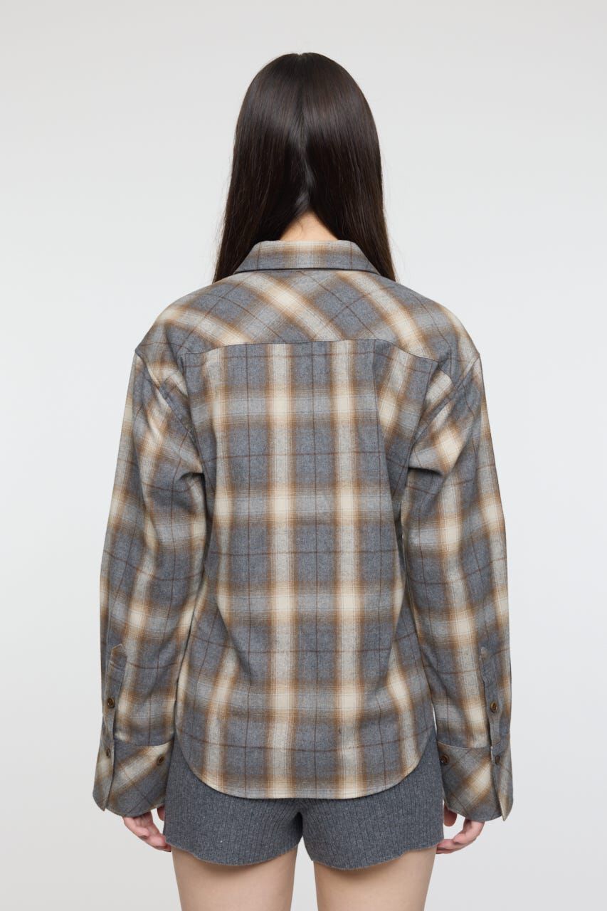 MOUSSY「LOOSE CHECK シャツ」|シャツ・ブラウス|