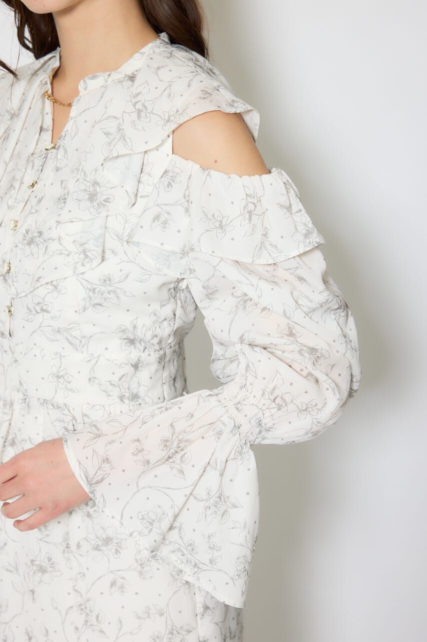 rienda「マーメイドフラワーワンピース」|ワンピース|