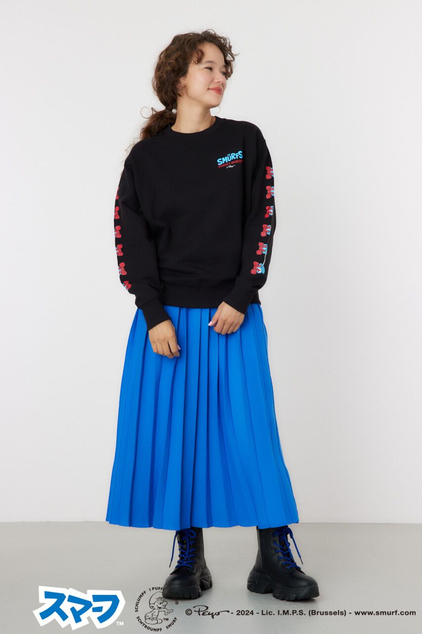 RODEO CROWNS「(THE SMURFS)Xmasスウェットトップス」|パーカー|