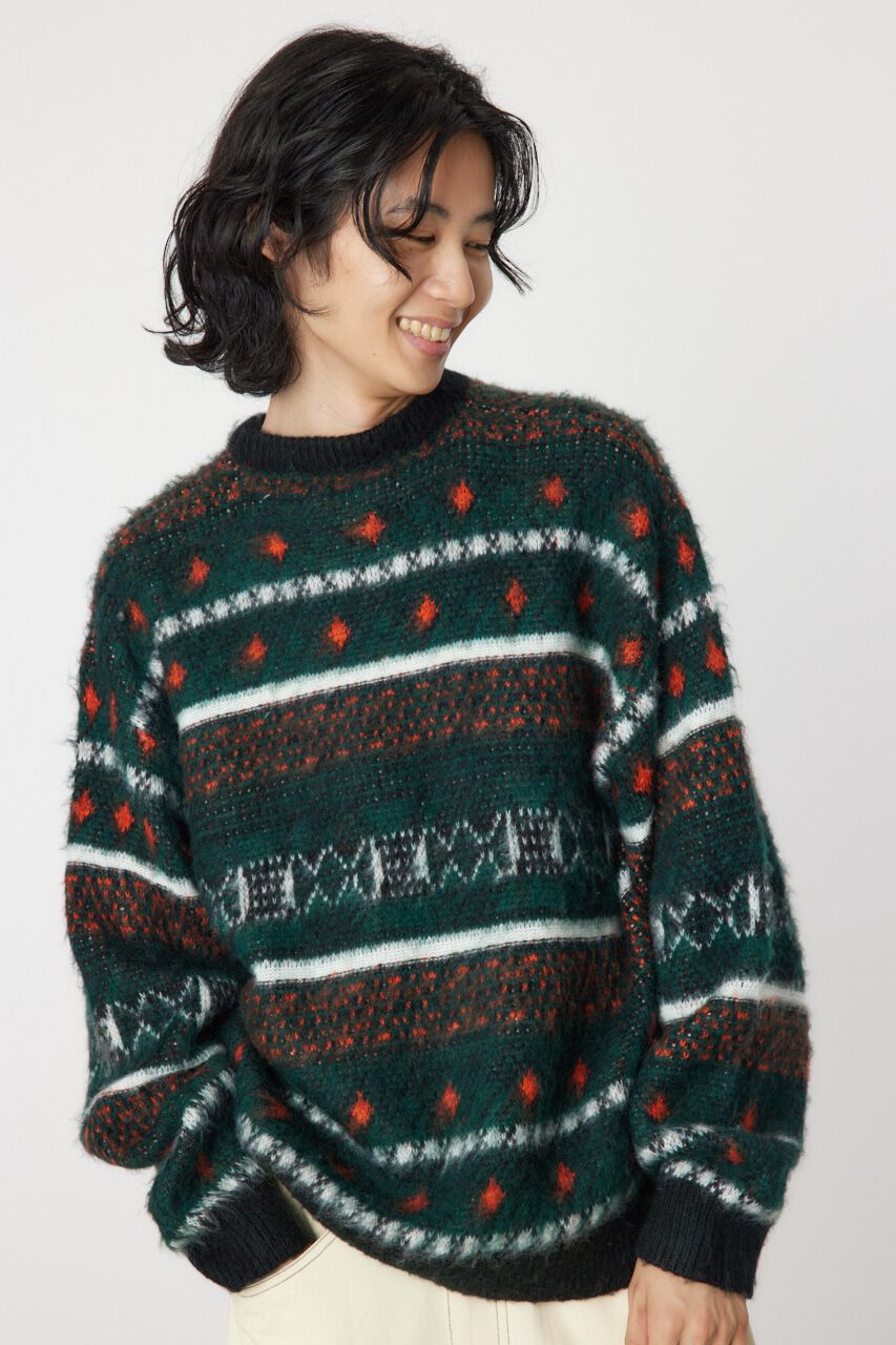 RODEO CROWNS「abstract patternニット」|ニット・セーター|