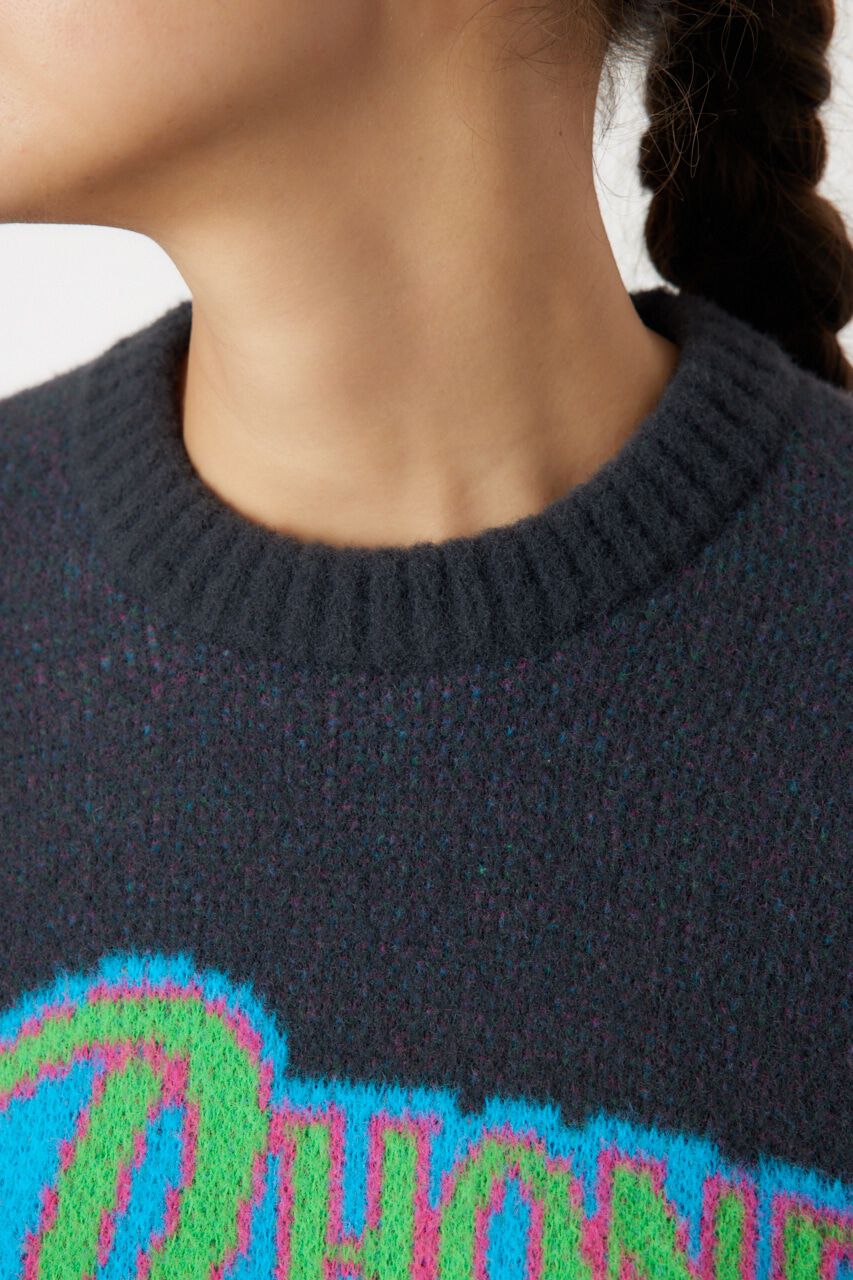 RODEO CROWNS「タイポグラフィニットトップス」|ニット・セーター|