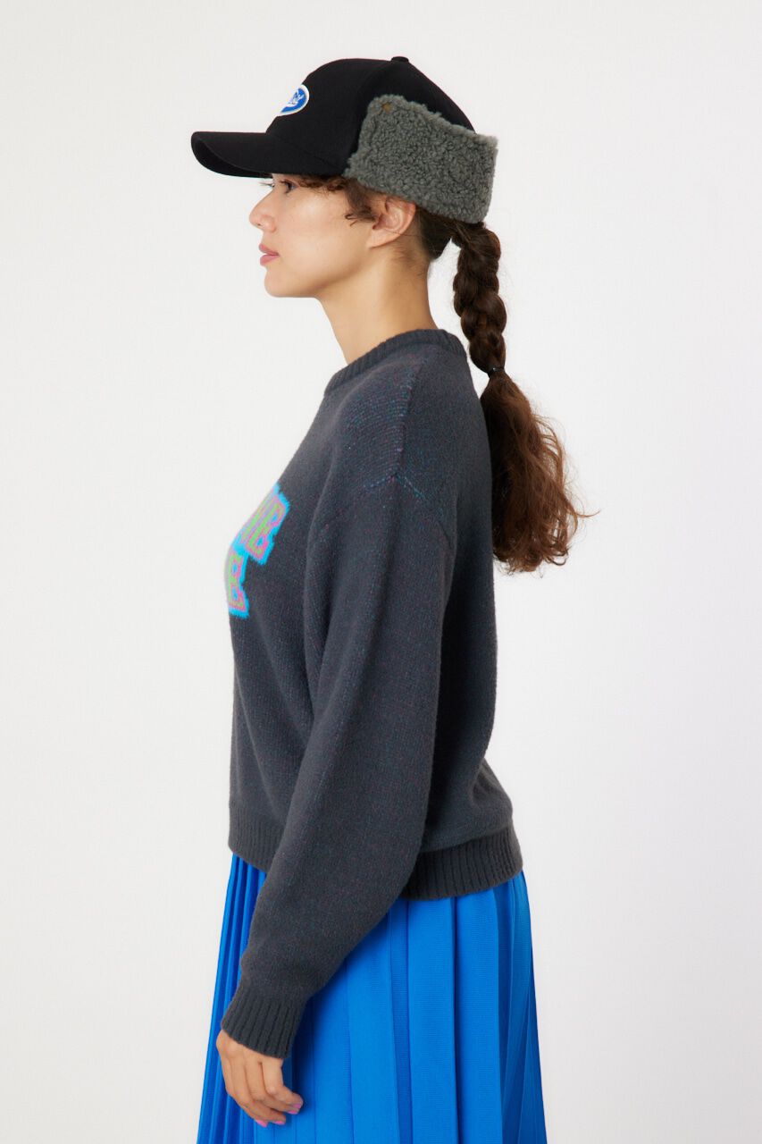 RODEO CROWNS「タイポグラフィニットトップス」|ニット・セーター|