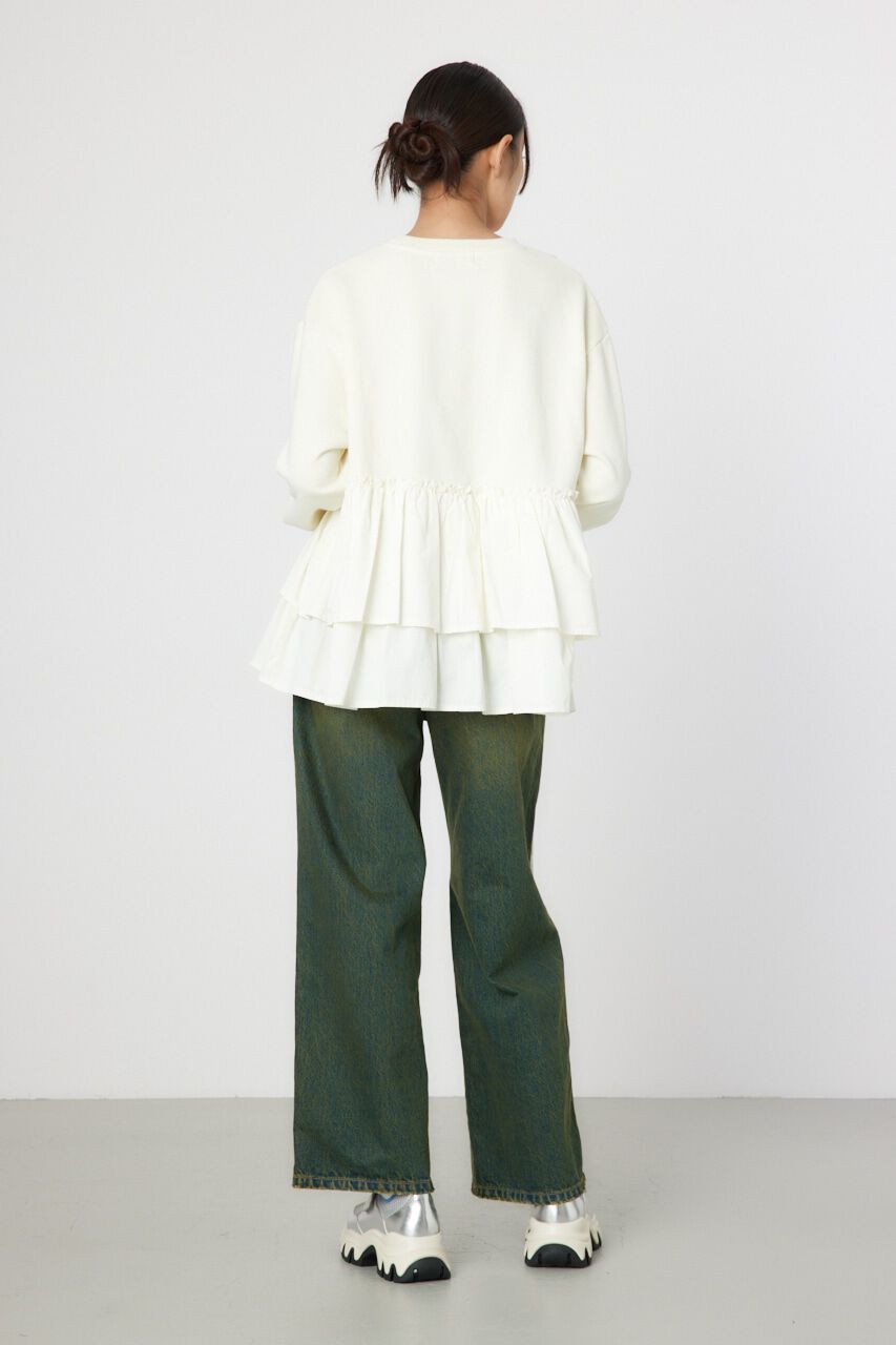 RODEO CROWNS「サイドラインルーズデニム」|デニム|