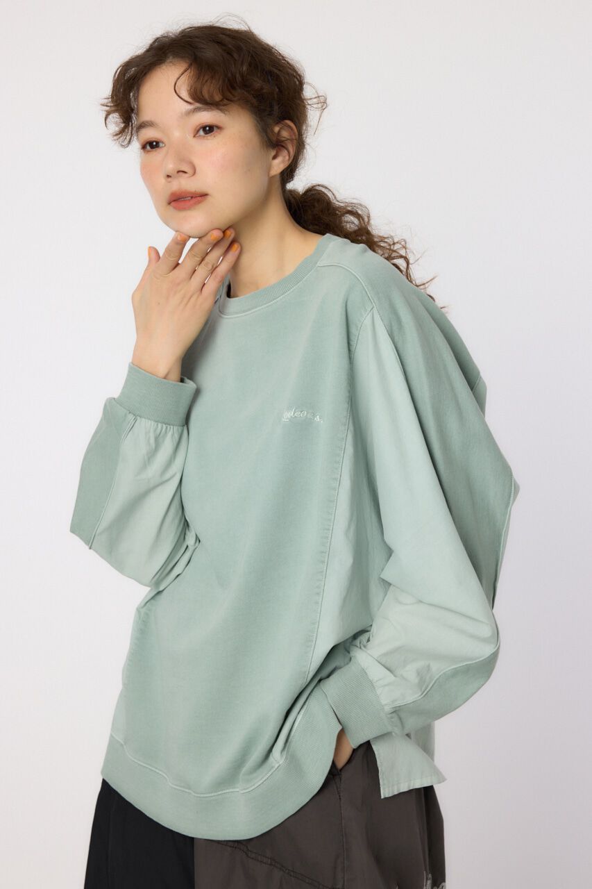 RODEO CROWNS「ピグメントバック切替トップス」|Tシャツ・カットソー|D/SAX3