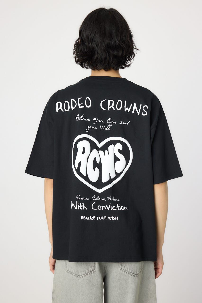 RODEO CROWNS「ハートフルハッポウTシャツ」|Tシャツ・カットソー|