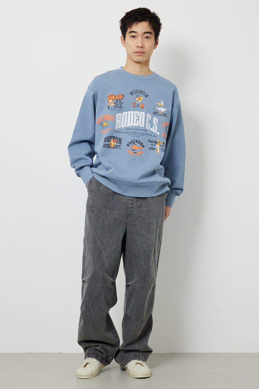 RODEO CROWNS「エンボスロゴデニムパンツ」|デニム|