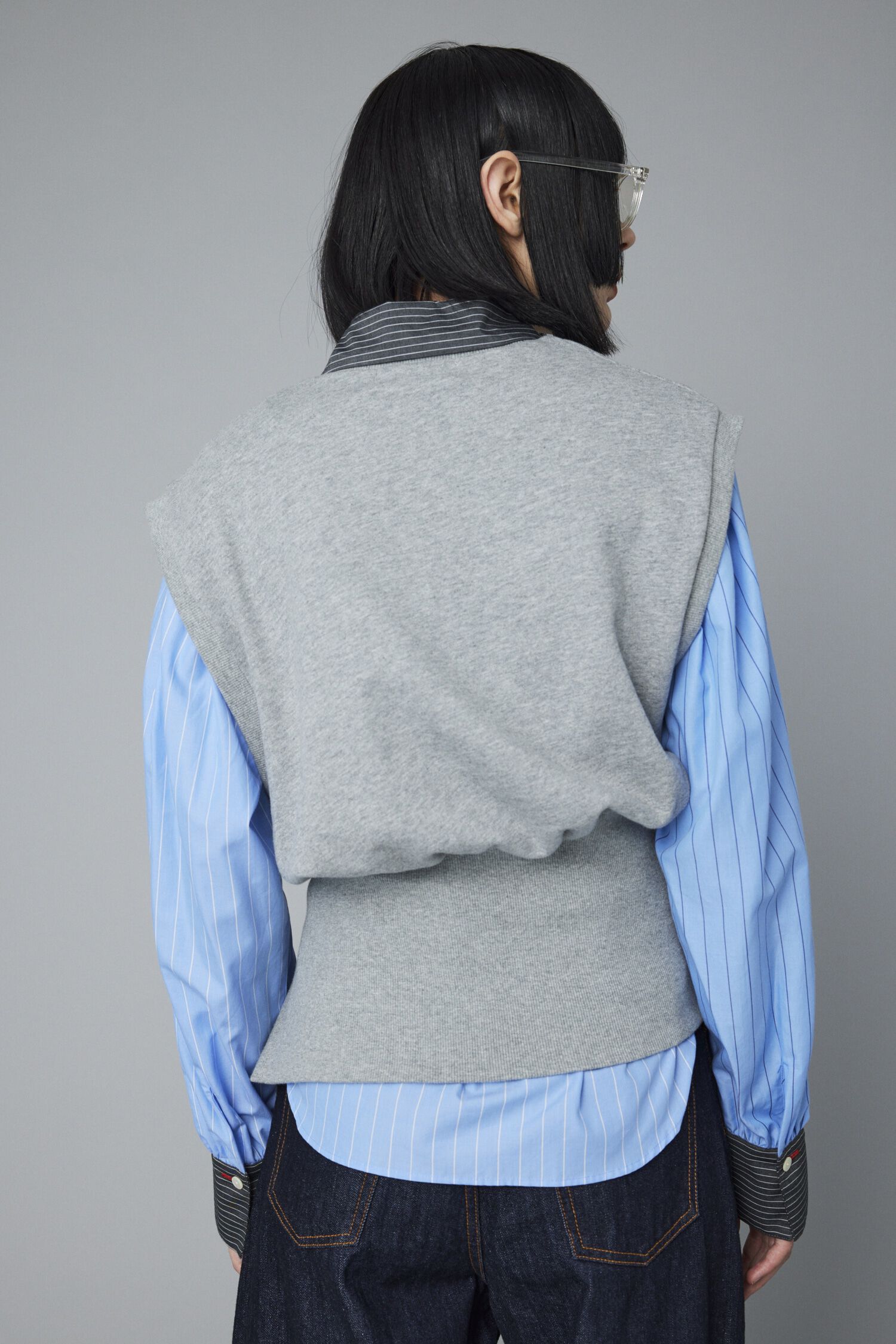 HeRIN.CYE「Compact cut vest」|シャツ・ブラウス|