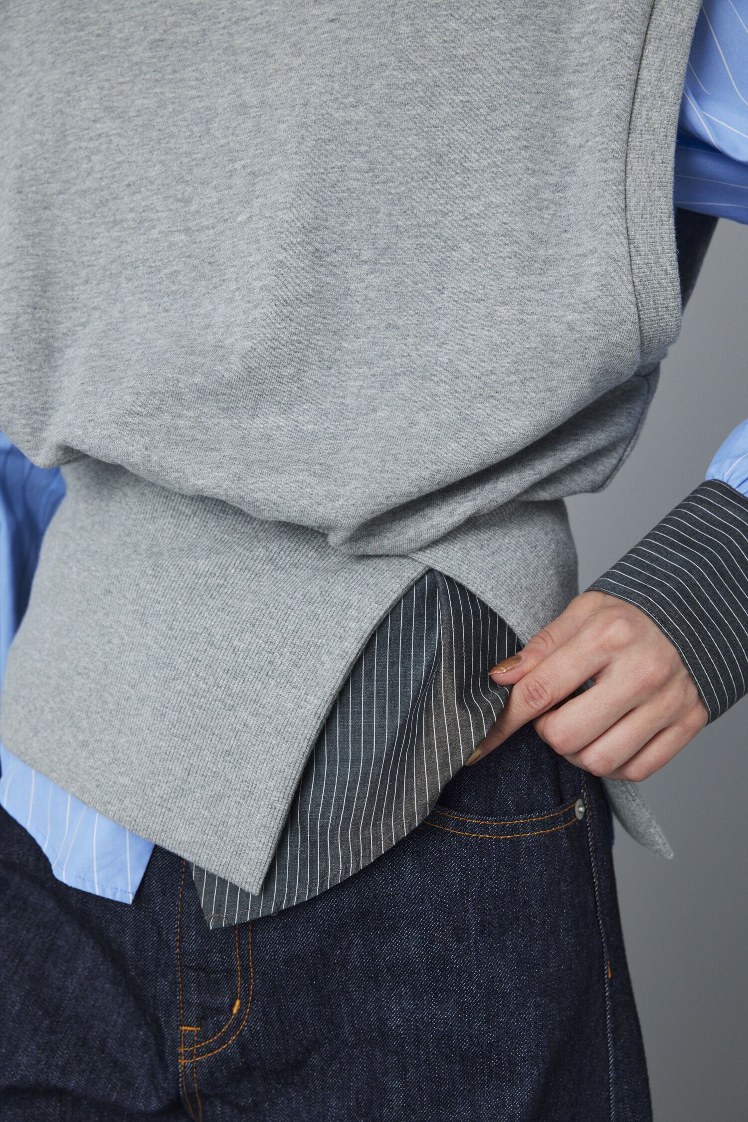 HeRIN.CYE「Compact cut vest」|シャツ・ブラウス|