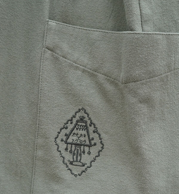 オオカミとフクロウ「オオカミと読書灯の星たち」|シャツ・ブラウス|