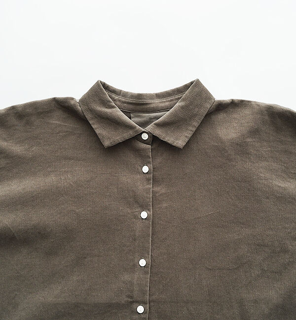 休日と詩「ホエールブラウス」|シャツ・ブラウス|