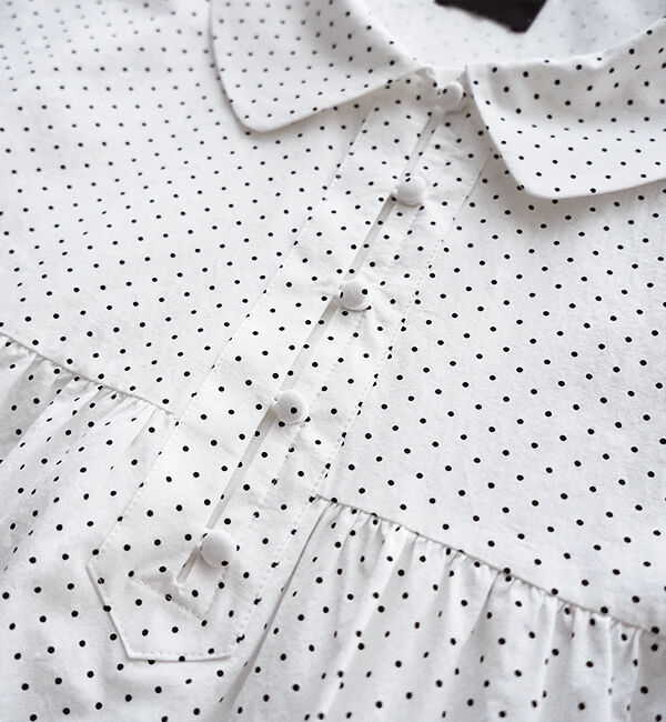 オオカミとフクロウ「オオカミと雨色のしずくに」|シャツ・ブラウス|