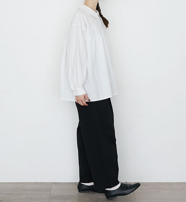 オオカミとフクロウ「オオカミと雨色のしずくに」|シャツ・ブラウス|