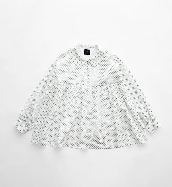 オオカミとフクロウ「オオカミと雨色のしずくに」|シャツ・ブラウス|