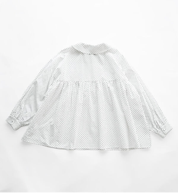 オオカミとフクロウ「オオカミと雨色のしずくに」|シャツ・ブラウス|