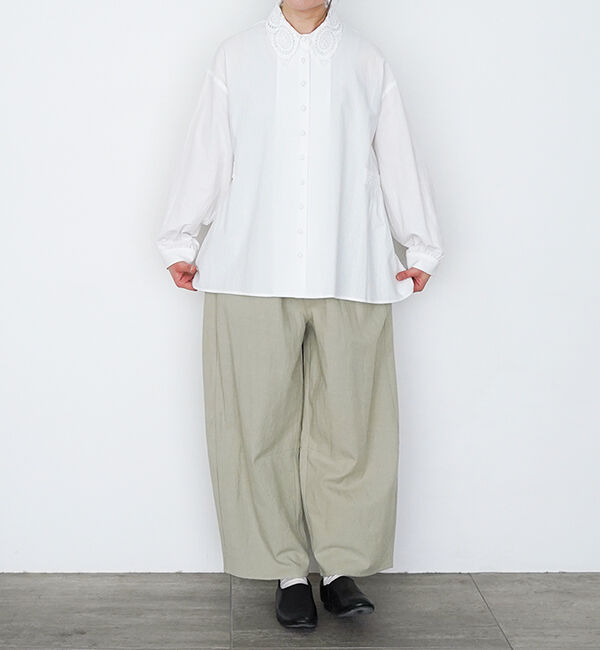 オオカミとフクロウ「オオカミと小鳥の囀る木の下で」|シャツ・ブラウス|