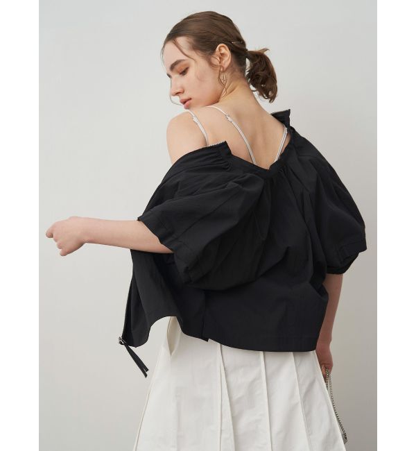 ELENDEEK「2WAY VOLUME SLEEVE BL」|シャツ・ブラウス|