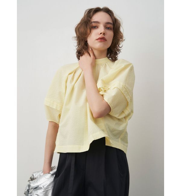 ELENDEEK「2WAY VOLUME SLEEVE BL」|シャツ・ブラウス|