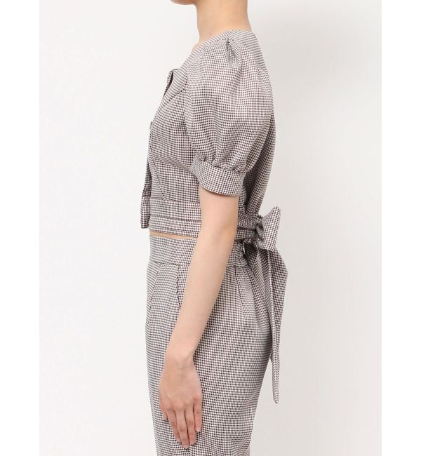 RESEXXY「スクエアバックリボントップス【セットアップ着用可能】」|シャツ・ブラウス|