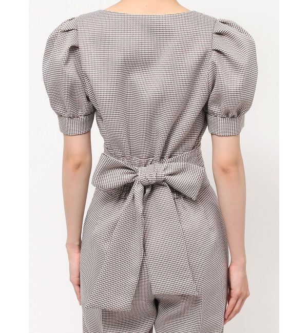 RESEXXY「スクエアバックリボントップス【セットアップ着用可能】」|シャツ・ブラウス|