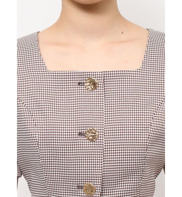 RESEXXY「スクエアバックリボントップス【セットアップ着用可能】」|シャツ・ブラウス|