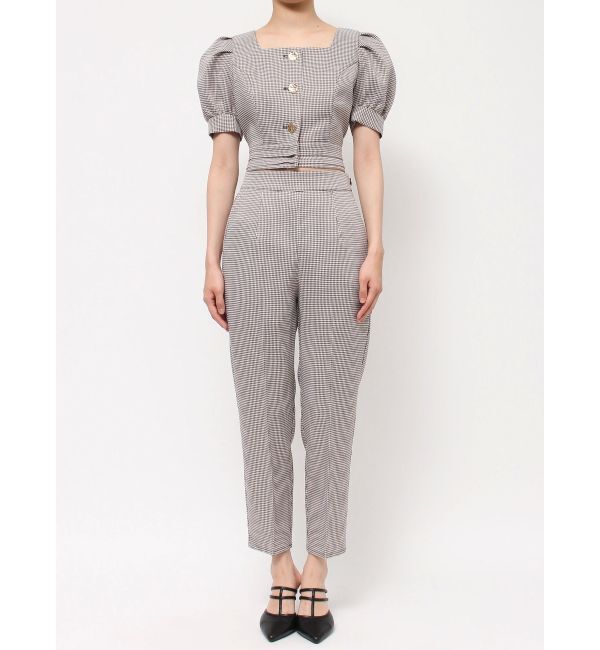 RESEXXY「スクエアバックリボントップス【セットアップ着用可能】」|シャツ・ブラウス|