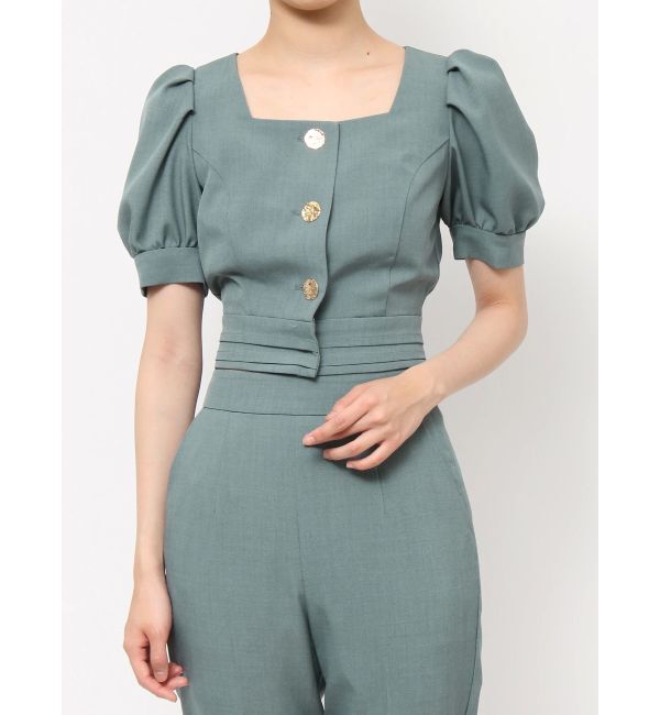 RESEXXY「スクエアバックリボントップス【セットアップ着用可能】」|シャツ・ブラウス|