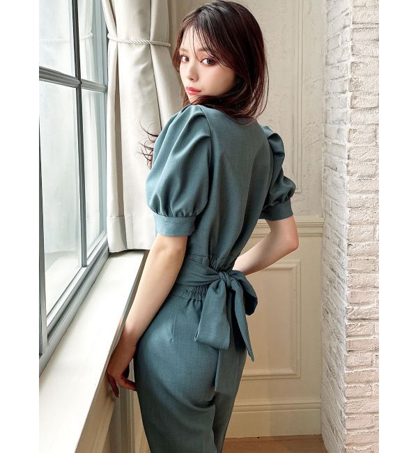 RESEXXY「スクエアバックリボントップス【セットアップ着用可能】」|シャツ・ブラウス|