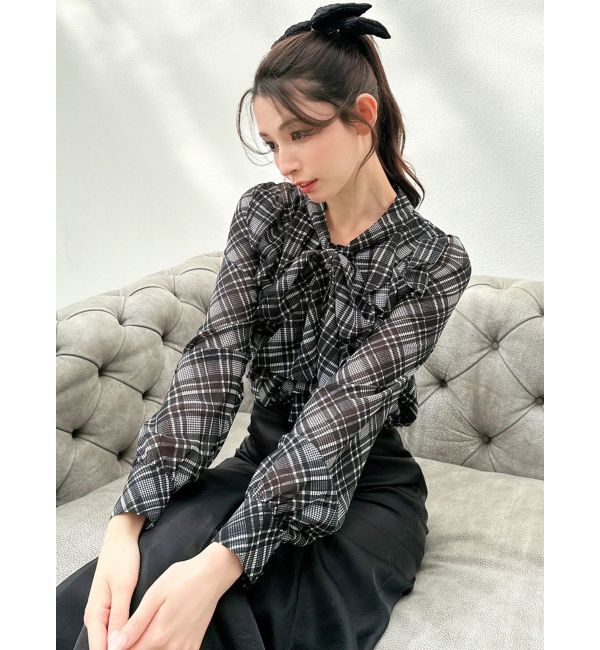 RESEXXY「シアーボウタイブラウス」|シャツ・ブラウス|