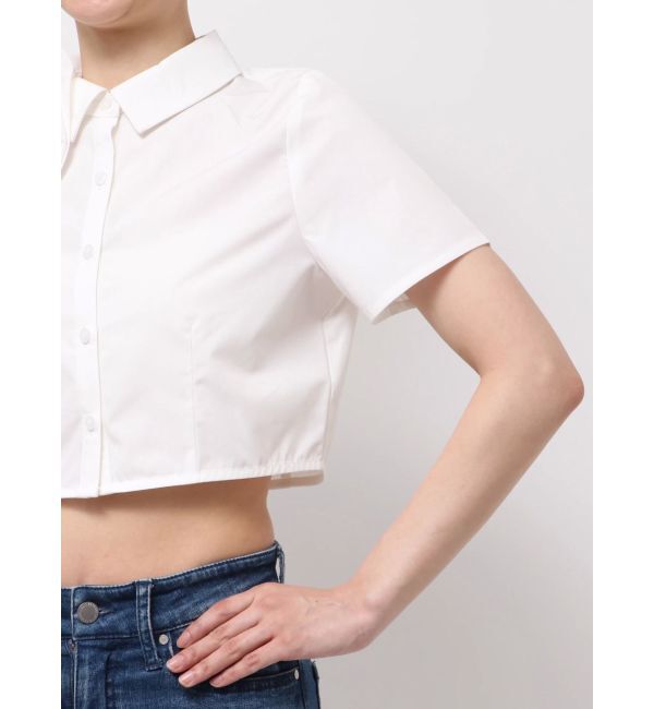 RESEXXY「アシンメトリー3Dモチーフシャツ」|シャツ・ブラウス|