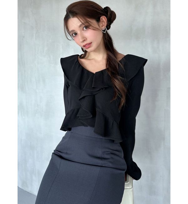 RESEXXY「ラッフルブラウス」|シャツ・ブラウス|