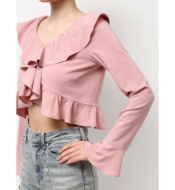 RESEXXY「ラッフルブラウス」|シャツ・ブラウス|