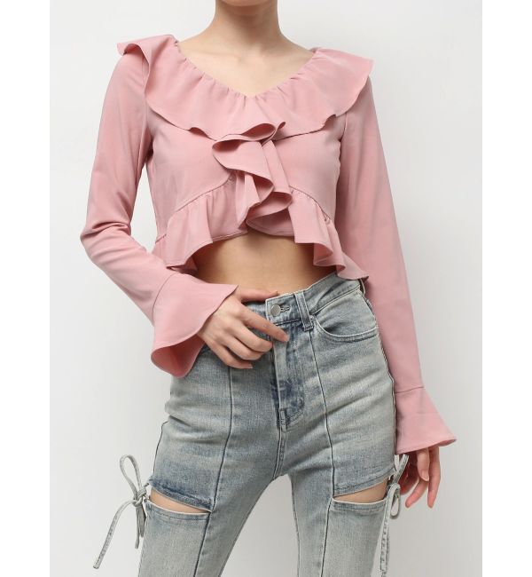 RESEXXY「ラッフルブラウス」|シャツ・ブラウス|