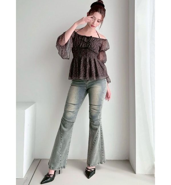 RESEXXY「チョーカーリボンチュニックブラウス」|シャツ・ブラウス|