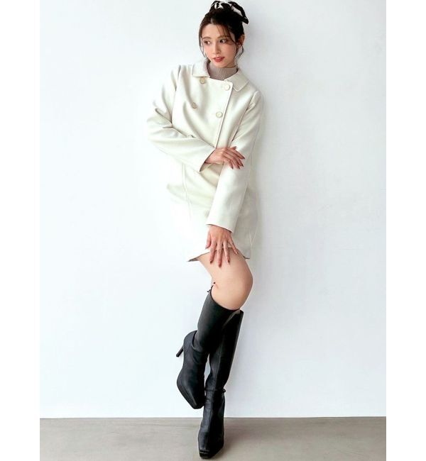 RESEXXY「ダブルブレストショートコート【セットアップ着用可能】」|その他|