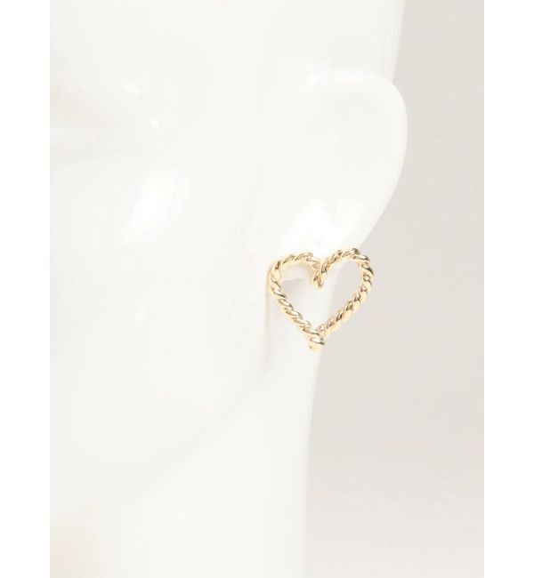 RESEXXY「ハートツイストメタルピアス」|ピアス|