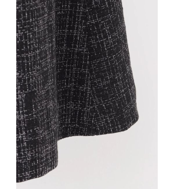 RESEXXY「2WAYツイードレイヤードコート」|トレンチコート|