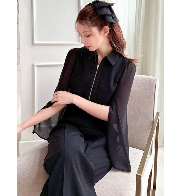 RESEXXY「シアースリーブコンビネゾン」|ワンピース|