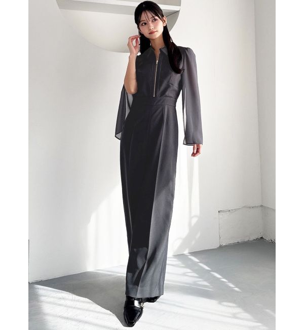 RESEXXY「シアースリーブコンビネゾン」|ワンピース|