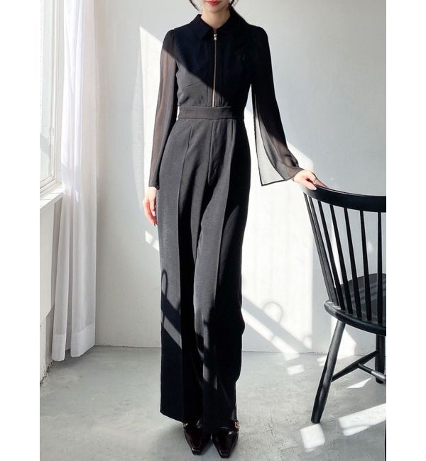 RESEXXY「シアースリーブコンビネゾン」|ワンピース|