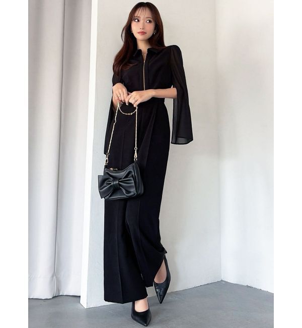 RESEXXY「シアースリーブコンビネゾン」|ワンピース|