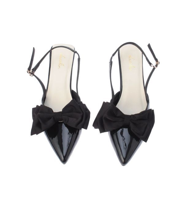 dazzlin「エレガントバレエリボンパンプス」|パンプス|