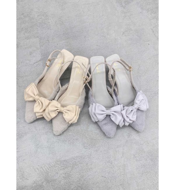 dazzlin「エレガントバレエリボンパンプス」|パンプス|