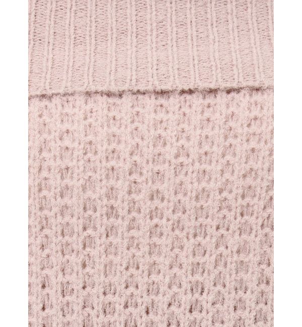 dazzlin「ワッフルオフショルコサージュニット」|ニット・セーター|