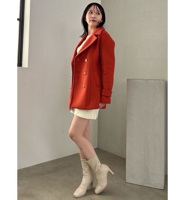 dazzlin「オーバーマルチボタンPコート」|ピーコート|
