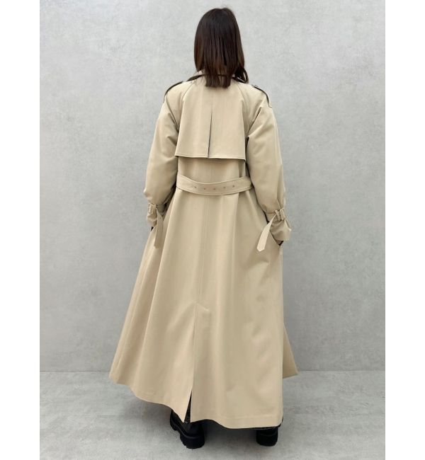 dazzlin「レイヤードタックシングルトレンチコート」|トレンチコート|